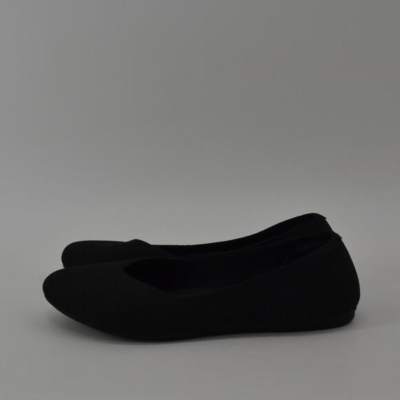 Arromic Womens Ballet Flats Sz 8 Black Knit Round Toe Casual - Picture 5 of 11